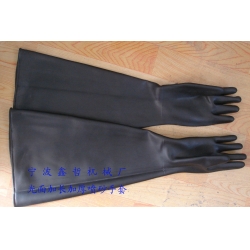 XZ-65噴砂手套，光面橡膠手套，噴砂專用手套
