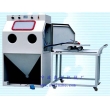 XZ-9080F推車轉(zhuǎn)盤噴砂機(jī)，轉(zhuǎn)盤式噴砂機(jī)，手動(dòng)噴砂機(jī)
