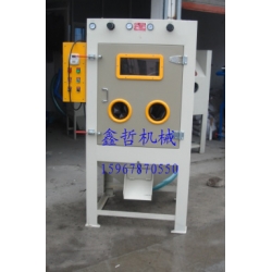 XZ-1010-2雙槍滾筒自動噴砂機(jī)，滾籃式噴砂機(jī)，自動噴砂機(jī)
